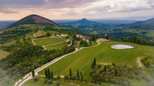 Colli Euganei — la campagna intorno a Montagnana
